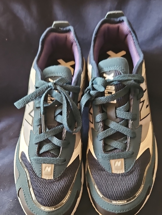 New Balance Shoes - New Balance Teal Navy White Athletic Shoes